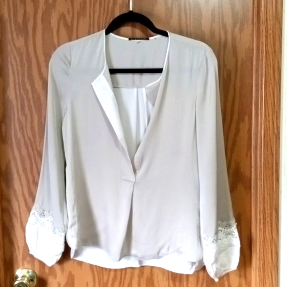 Elie Tahari Tops - Elie Tahari, silk and lace, anniversary, vacation, party, career wear, o…